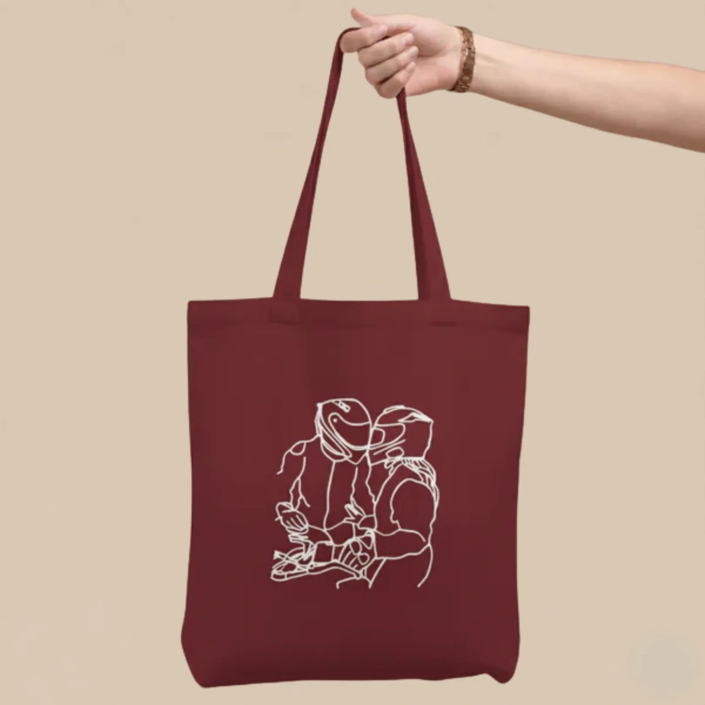 Tote bag imprimé avec votre photo