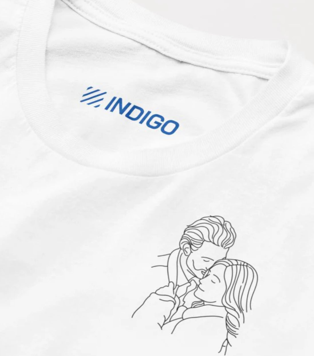 T-shirts brodé avec votre photo