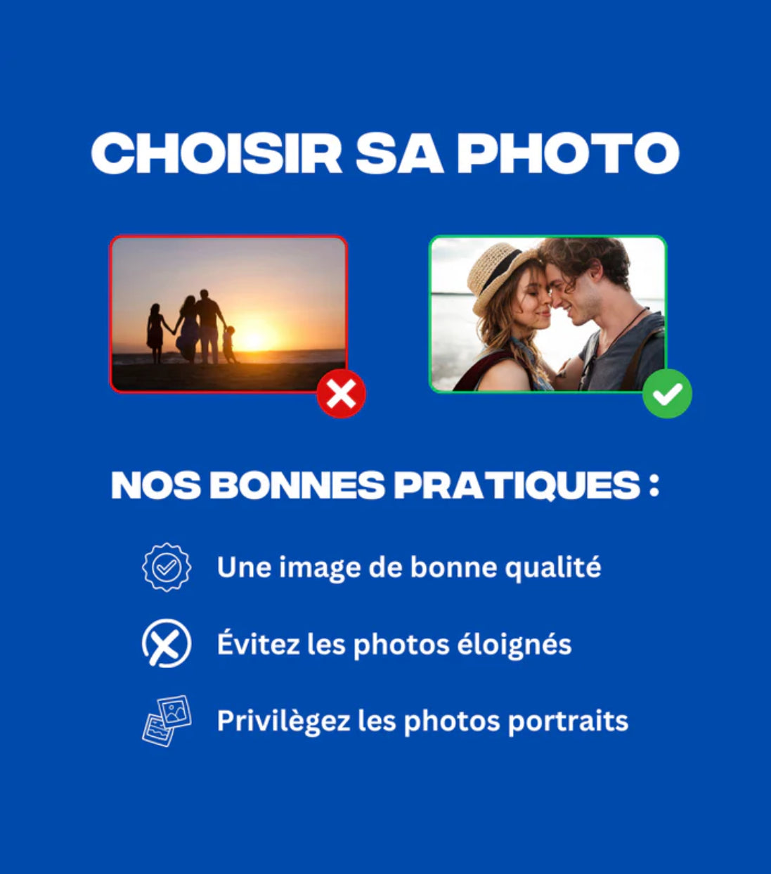 Sweat à capuche brodé avec votre photo