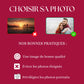 Sweatshirt brodé avec votre photo