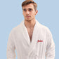 Peignoir personnalisé brodé homme
