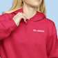 Sweat avec inscription brodée