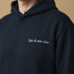 Sweat avec inscription brodée