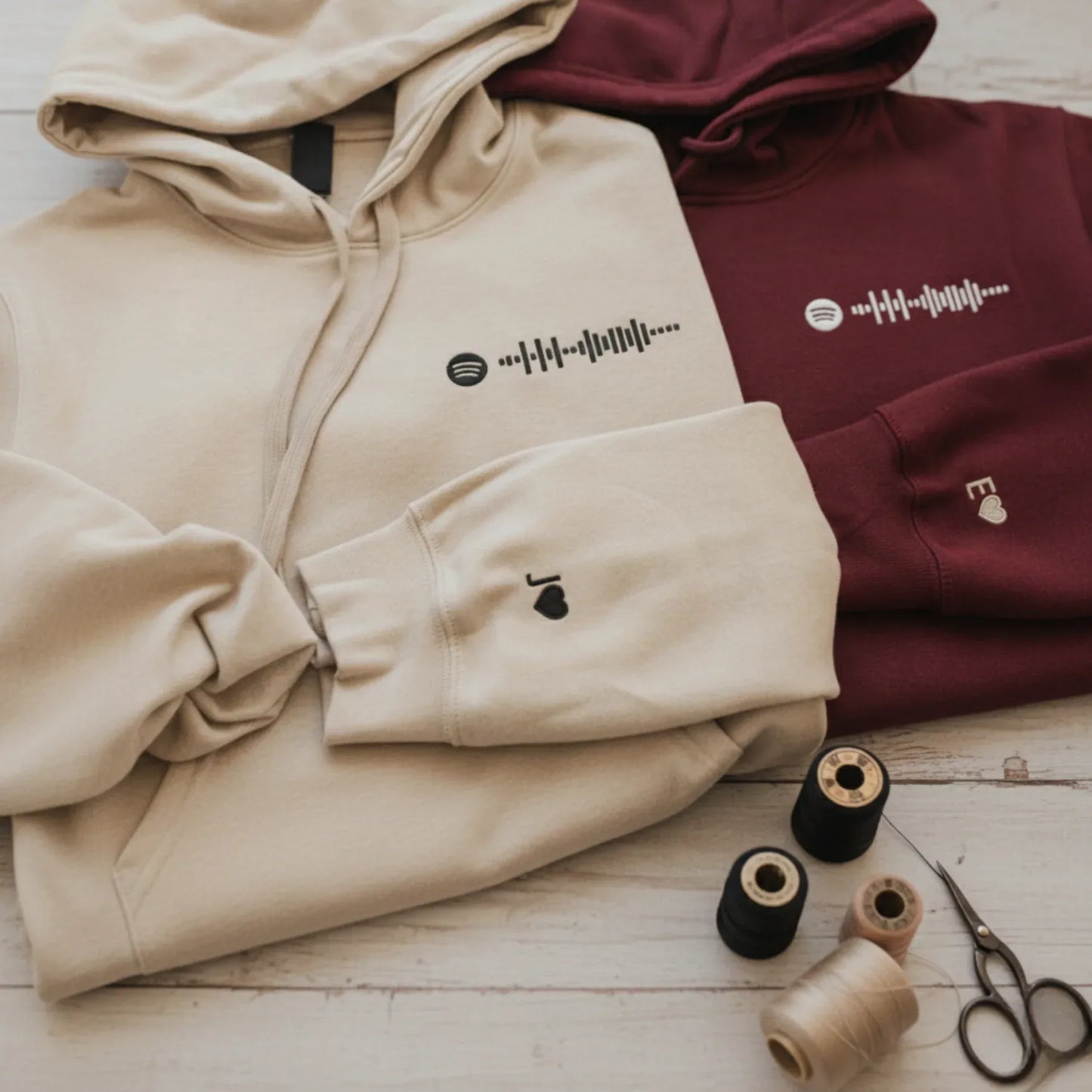 Sweat à capuche personnalisé Spotify