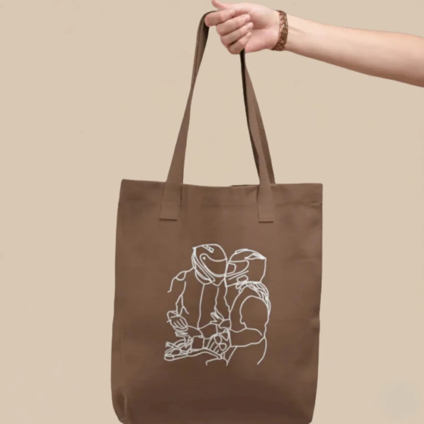 Tote bag imprimé avec votre photo