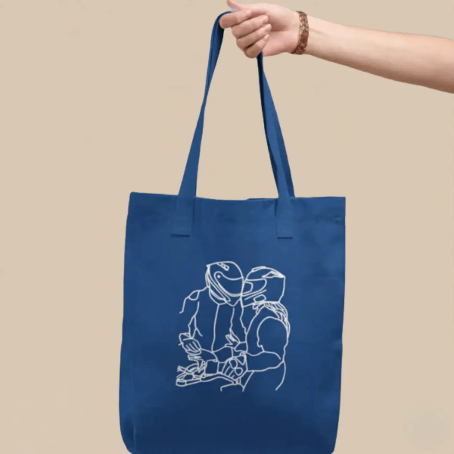 Tote bag imprimé avec votre photo