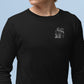 T-shirt à manche longue brodé avec votre photo