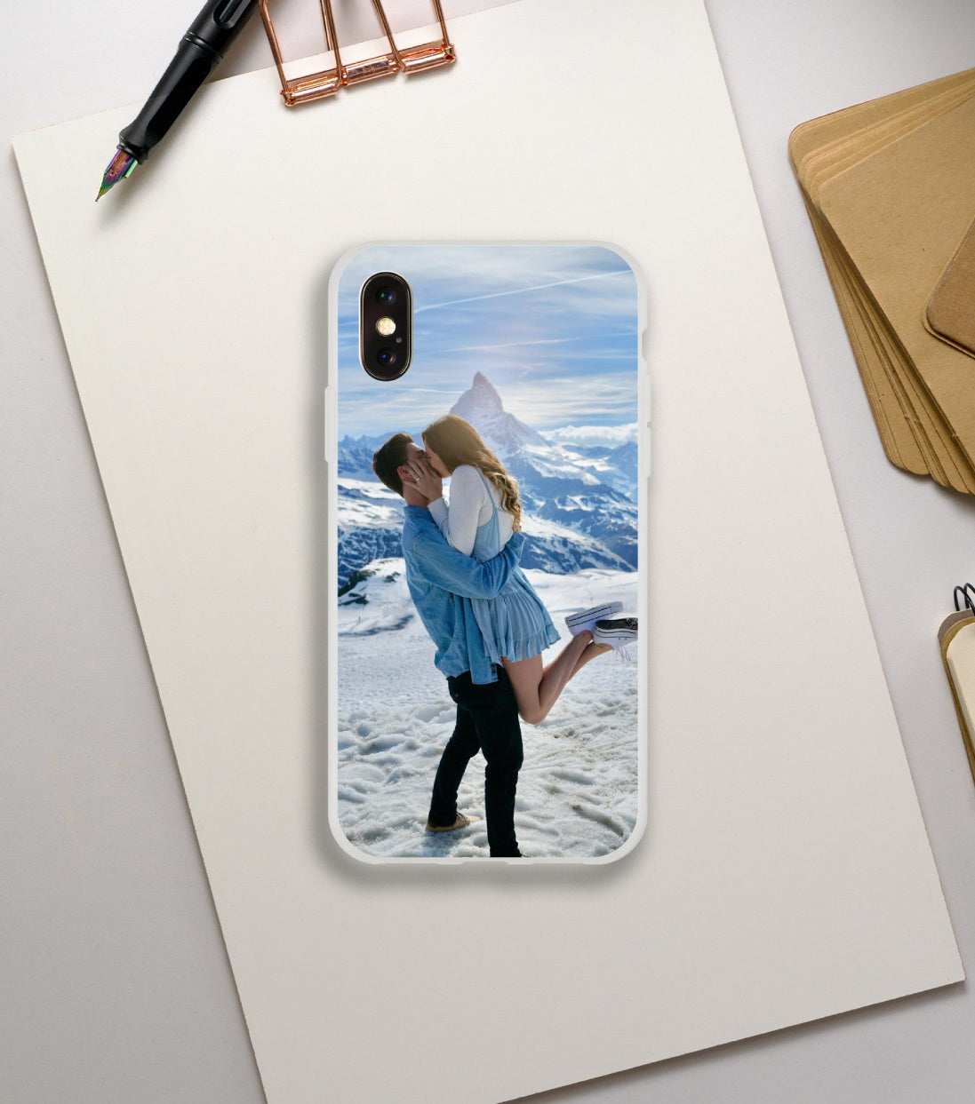 Coque de téléphone flexible personnalisé