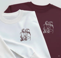 Sweatshirt brodé avec votre photo