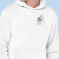 Sweat à capuche brodé avec votre photo