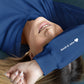 Sweat avec inscription brodée