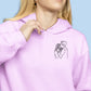 Sweat à capuche brodé avec votre photo