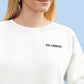 Sweatshirt avec inscription brodée