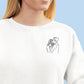 Sweatshirt brodé avec votre photo