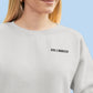 Sweatshirt avec inscription brodée