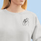 Sweatshirt brodé avec votre photo
