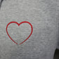 T-shirt à manches courtes date brodée - Indigo Print