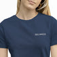 T-shirt avec inscription brodée