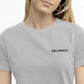 T-shirt avec inscription brodée