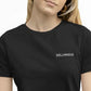 T-shirt avec inscription brodée