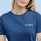 T-shirt avec inscription brodée