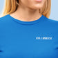 T-shirt à manche longue avec inscription brodée
