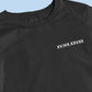 T-shirt à manche longue avec inscription brodée