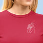 T-shirt à manche longue brodé avec votre photo