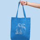 Tote bag brodé avec votre photo